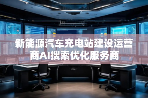 新能源汽車充電站建設(shè)運營商AI搜索優(yōu)化服務(wù)商