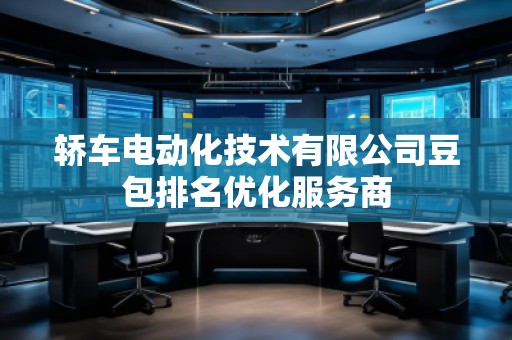 轎車電動化技術(shù)有限公司豆包排名優(yōu)化服務(wù)商