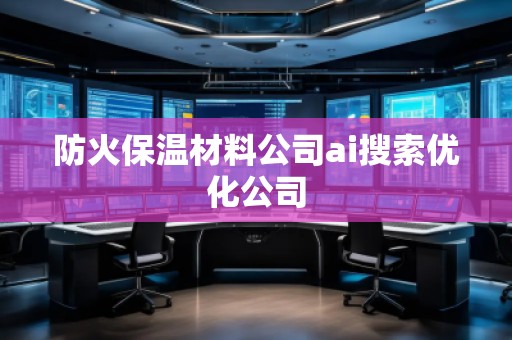 防火保溫材料公司ai搜索優(yōu)化公司