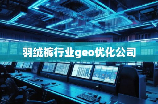 羽絨褲行業(yè)geo優(yōu)化公司