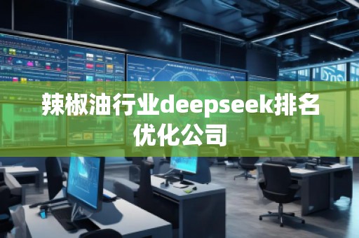 辣椒**業(yè)deepseek排名優(yōu)化公司