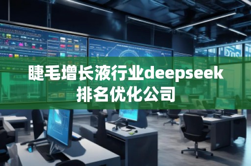 睫毛增長(zhǎng)液行業(yè)deepseek排名優(yōu)化公司
