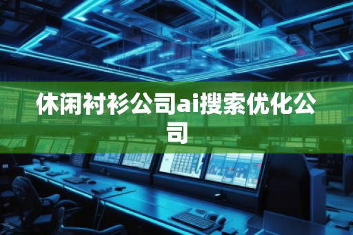 休閑襯衫公司ai搜索優(yōu)化公司