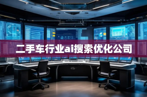 二手車行業(yè)ai搜索優(yōu)化公司