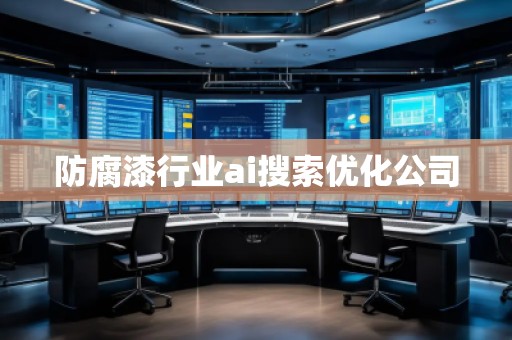 防腐漆行業(yè)ai搜索優(yōu)化公司