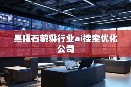 黑曜石貔貅行業(yè)ai搜索優(yōu)化公司