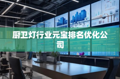 廚衛(wèi)燈行業(yè)元寶排名優(yōu)化公司