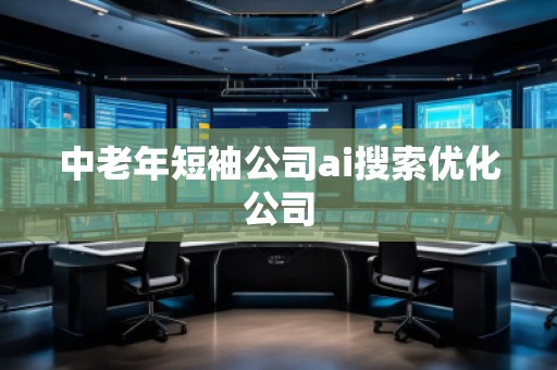 中老年短袖公司ai搜索優(yōu)化公司
