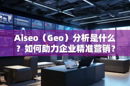 Aiseo（Geo）分析是什么？如何助力企業(yè)精準(zhǔn)營銷？