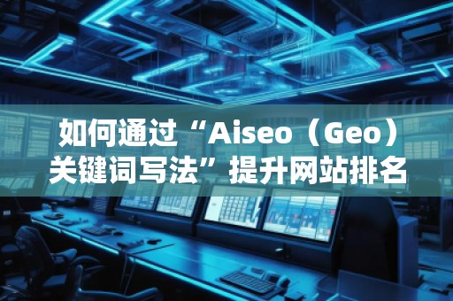 如何通過“Aiseo（Geo）關(guān)鍵詞寫法”提升網(wǎng)站排名與流量
