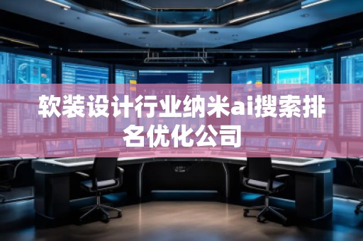 軟裝設(shè)計(jì)行業(yè)納米ai搜索排名優(yōu)化公司