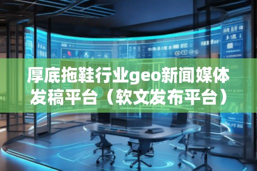 厚底拖鞋行業(yè)geo新聞媒體發(fā)稿平臺（軟文發(fā)布平臺）