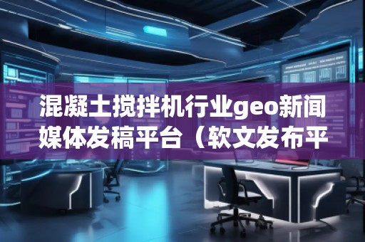 混凝土攪拌機(jī)行業(yè)geo新聞媒體發(fā)稿平臺(tái)（軟文發(fā)布平臺(tái)）