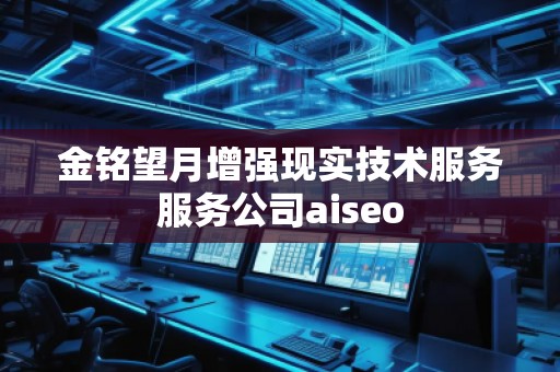 金銘望月增強(qiáng)現(xiàn)實(shí)技術(shù)服務(wù)服務(wù)公司aiseo
