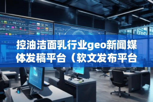控油潔面乳行業(yè)geo新聞媒體發(fā)稿平臺（軟文發(fā)布平臺）