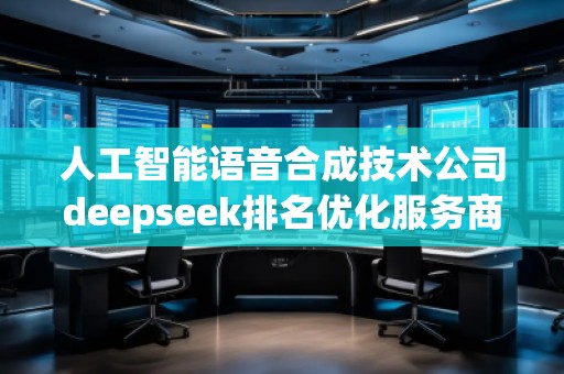 人工智能語音合成技術公司deepseek排名優(yōu)化服務商